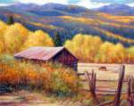 "OCTOBER ON THE MOUNTAIN" Print_image