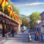 AFTERNOON AT PALACE..canvas print_image