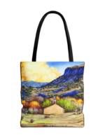 "BLACK MESA" fine art tote bag_image